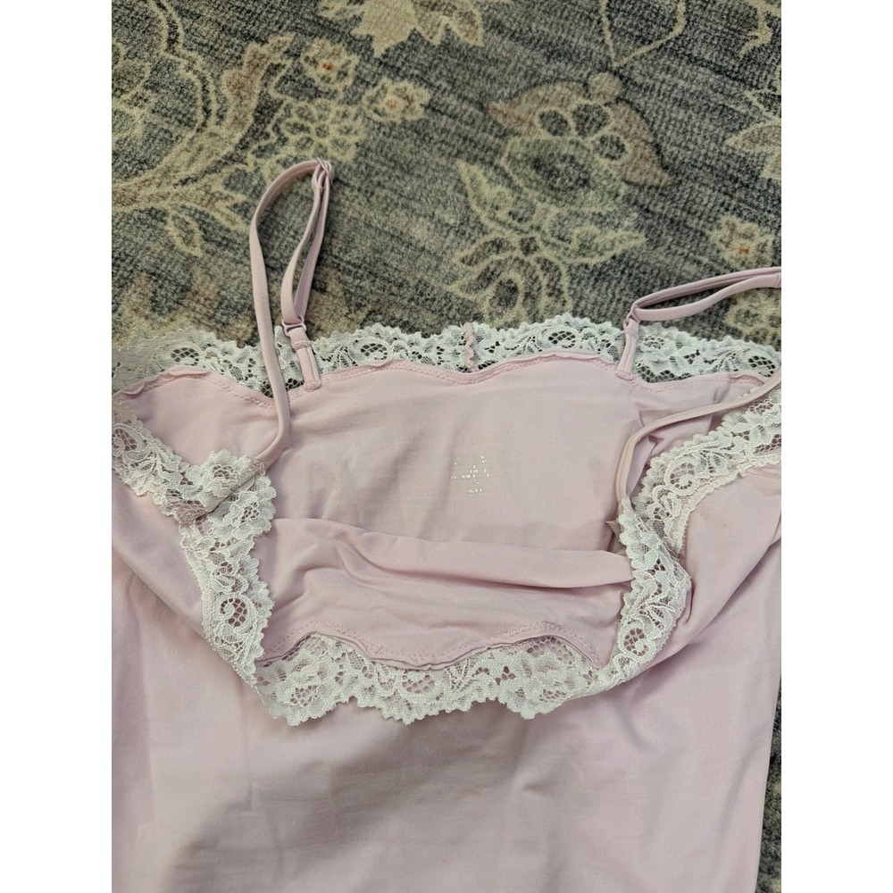 Skims Fits Everybody Lace Bodysuit Pink - Picture 2 of 2
